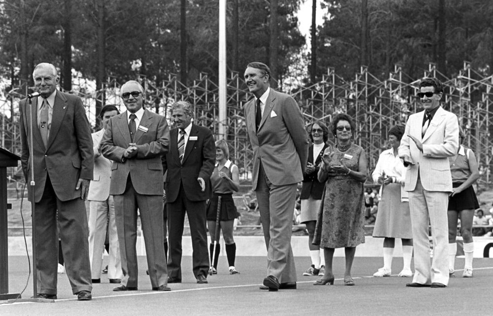 Opening of the hockey stadium