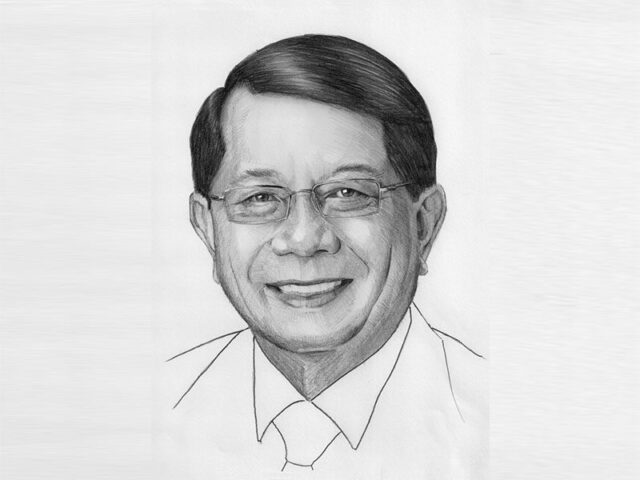 Sketch of George Chan