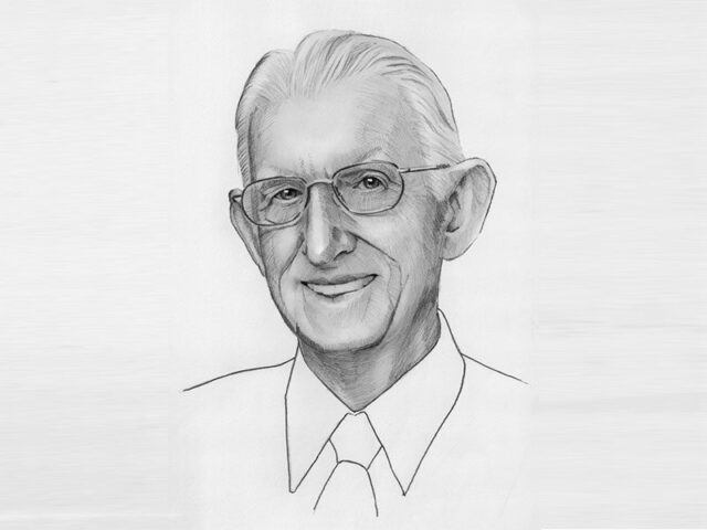 Sketch of Warren Grub